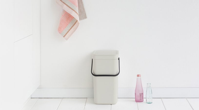 Brabantia Sort & Go Abfallbehäl. Light Grey 12 L