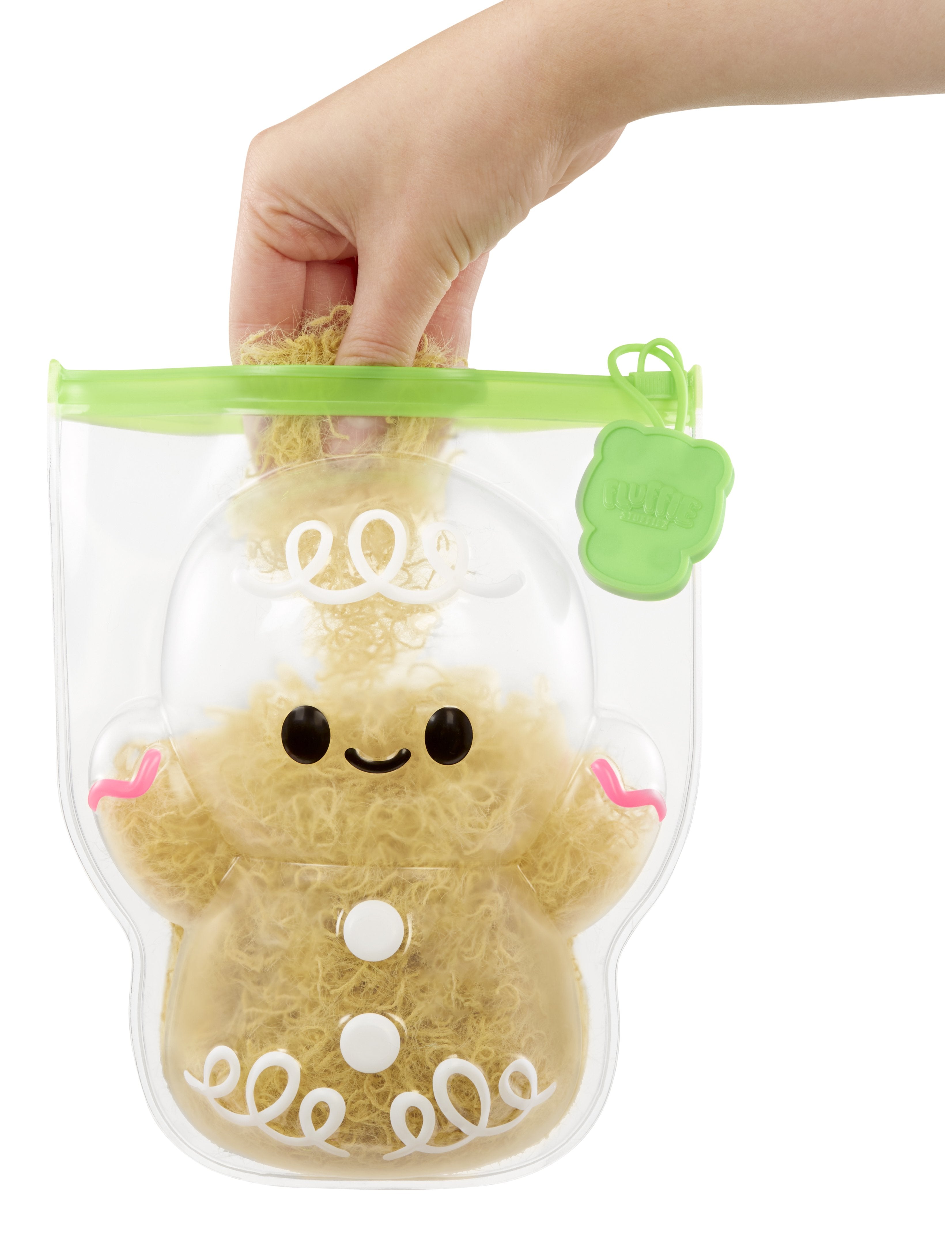 EAN 0035051514466 - MGA Entertainment Fluffie Stuffiez Small Plush - Holiday Gingerbread imagen 4