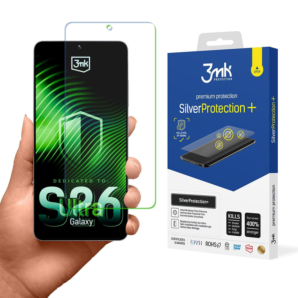 3mk Silverprotection+ Screen Protector For Samsung Galaxy S26 Ultra