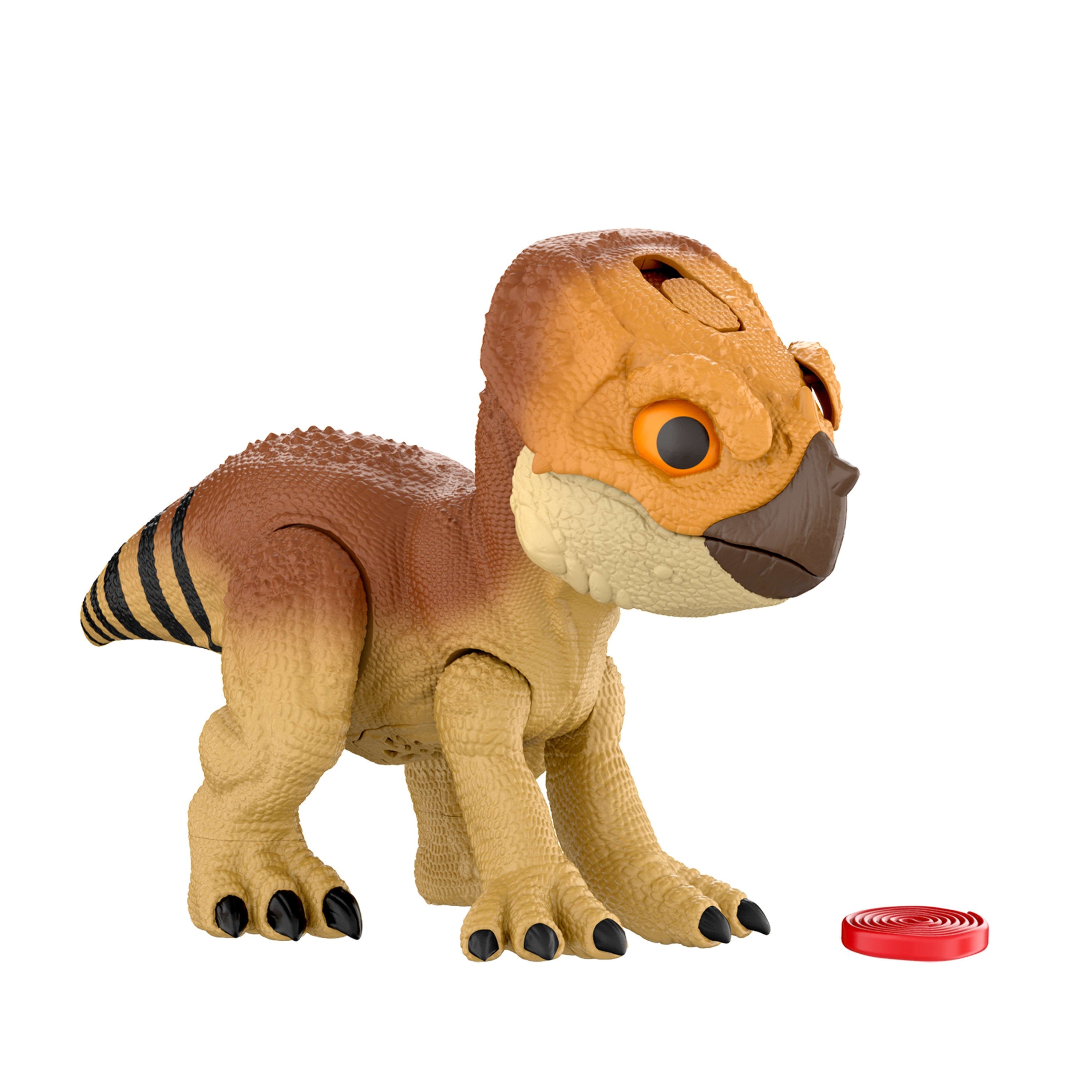 Mattel Jurassic World: The Rebirth - Primal Protector Aquilops Dolores, Personaje Jgc01
