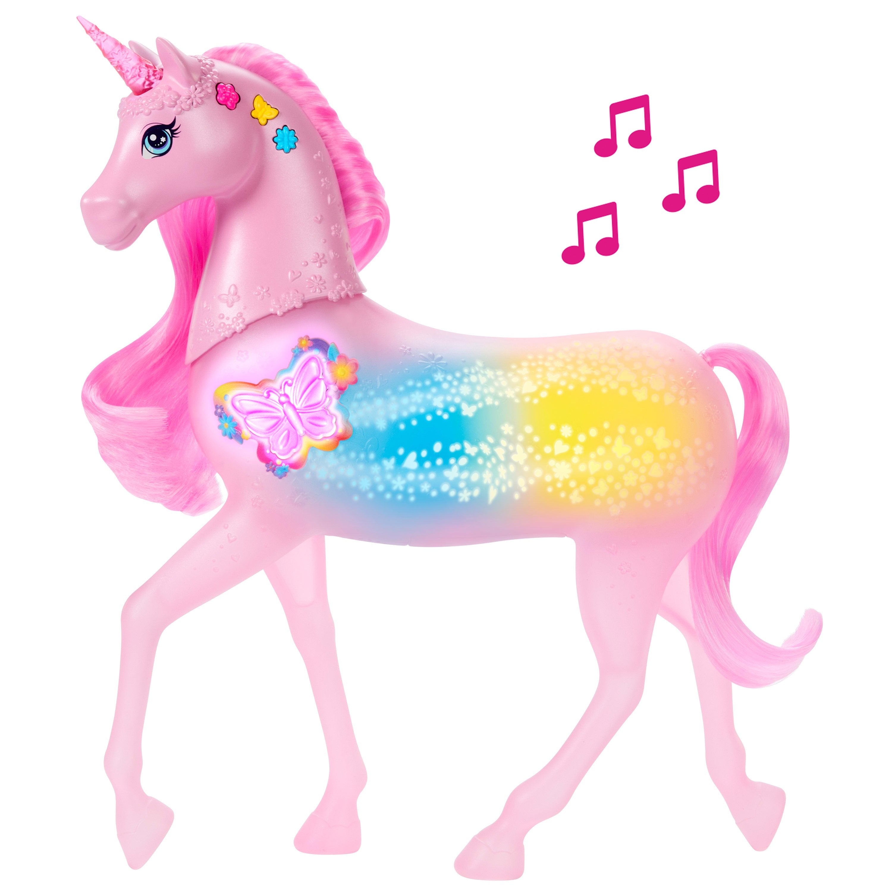 Mattel Barbie Funkelnd Leuchtendes Einhorn Jcp78