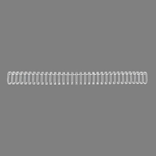 Gbc Wirebind Pack De 100 Alambres De Encuadernacion 8mm Para Paso 3:1 Redondo O Cuadrado - Formato A4 - Para 34