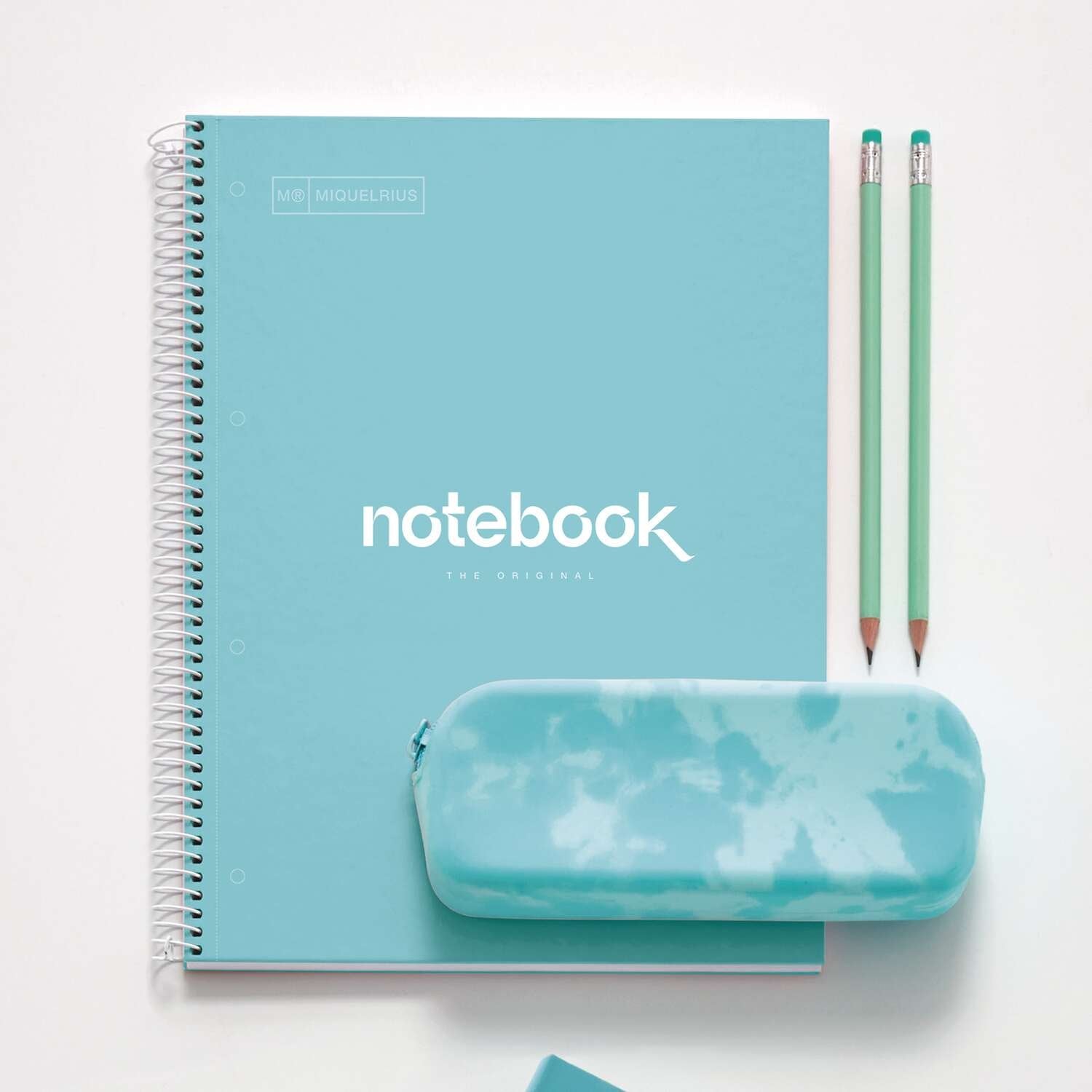 Miquelrius Notizblock Hellblau A4 90 Blatt (Speditionsversand)