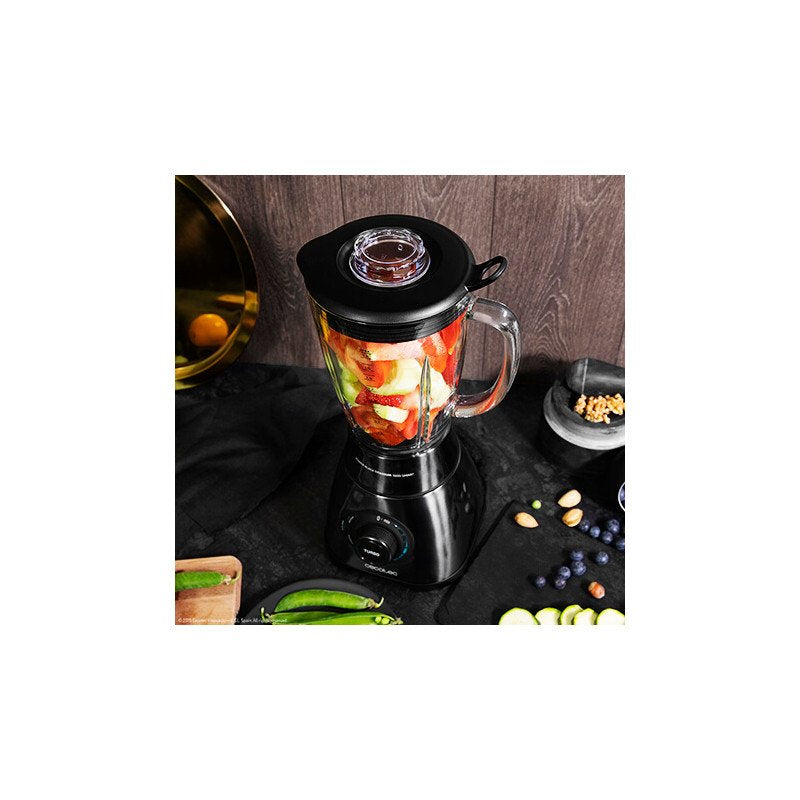 Batidora De Vaso Power Black Titanium 1800 Smart 1800w 9 Velocidades Capacidad 1.8l