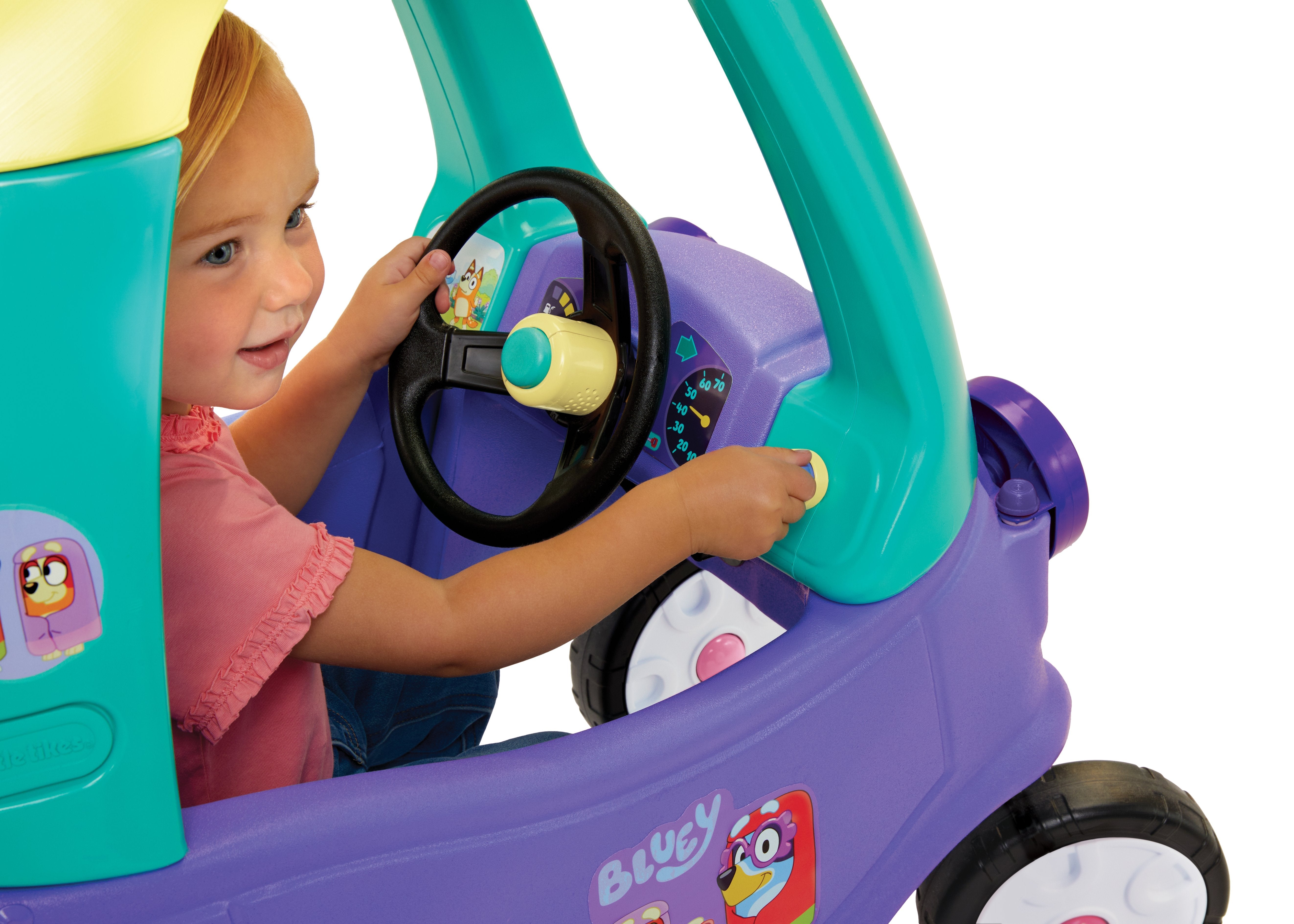 EAN 0050743641077 - Little Tikes Bluey Grannies Car Coupe Correpasillos con forma de coche imagen 7