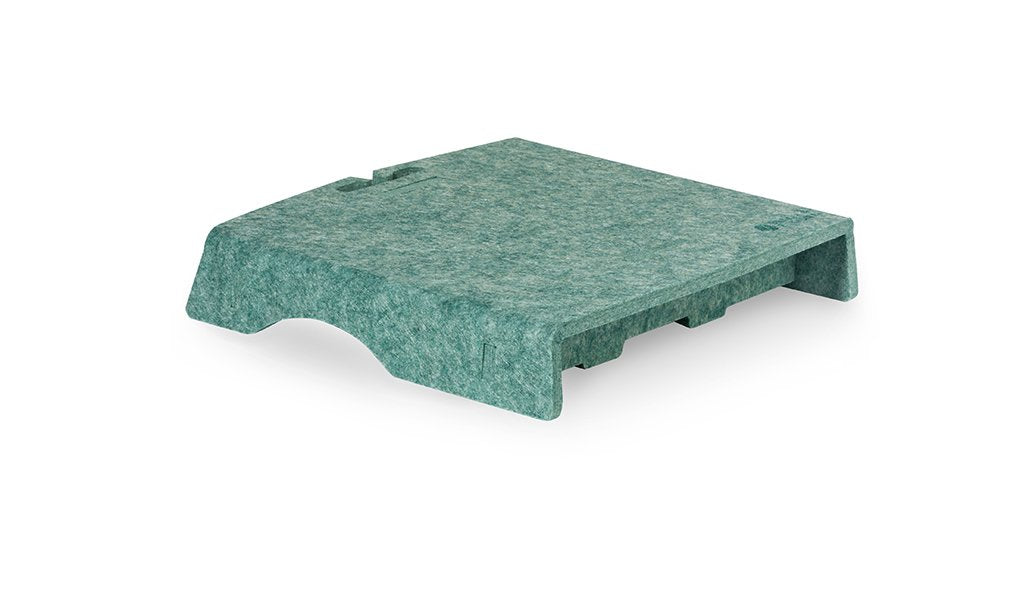 EAN 8719274674054 - BakkerElkhuizen Q-Riser 50 Circular 76,2 cm (30") Escritorio Verde imagen 1