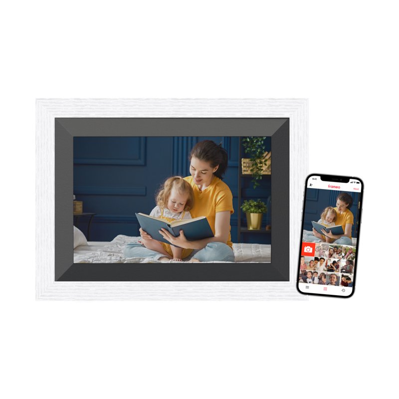 Braun Digiframe 10b Wifi Weiss 25,7cm (10,1 )