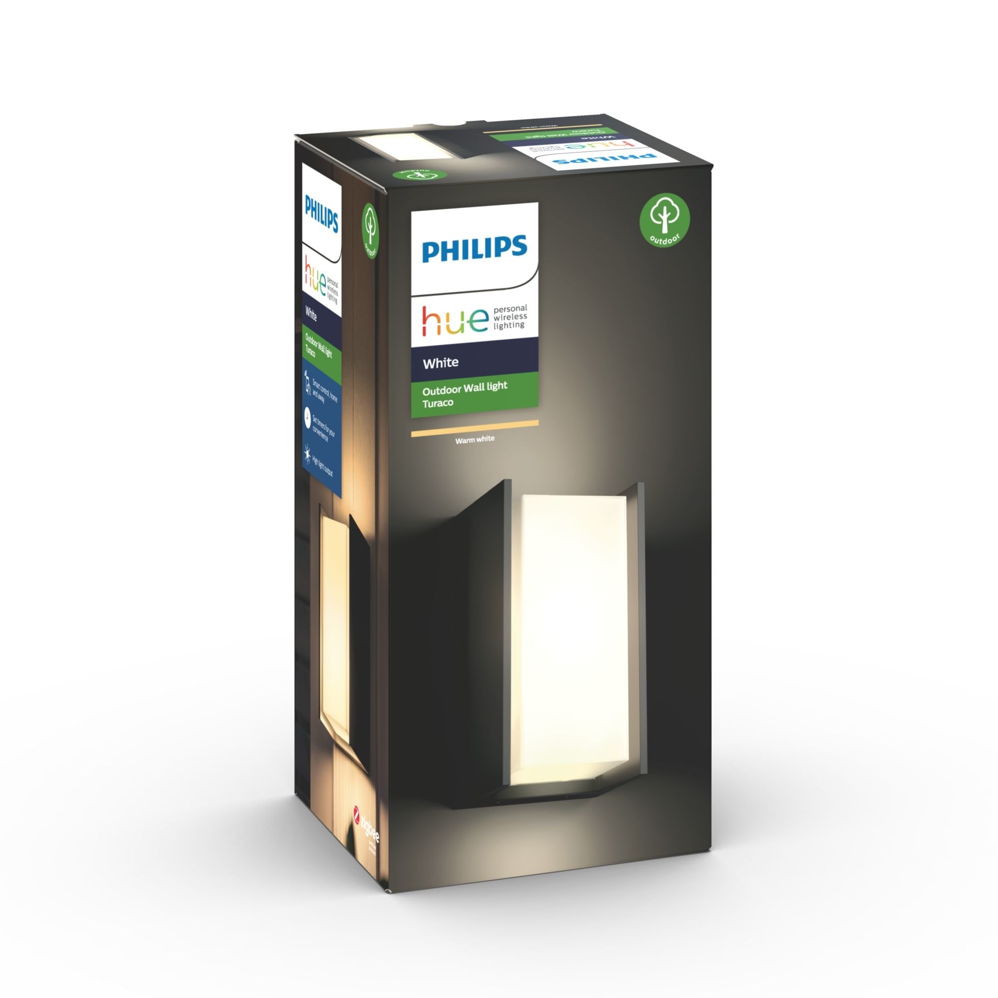 Philips Hue White Aplique Mural Para Exteriores Turaco