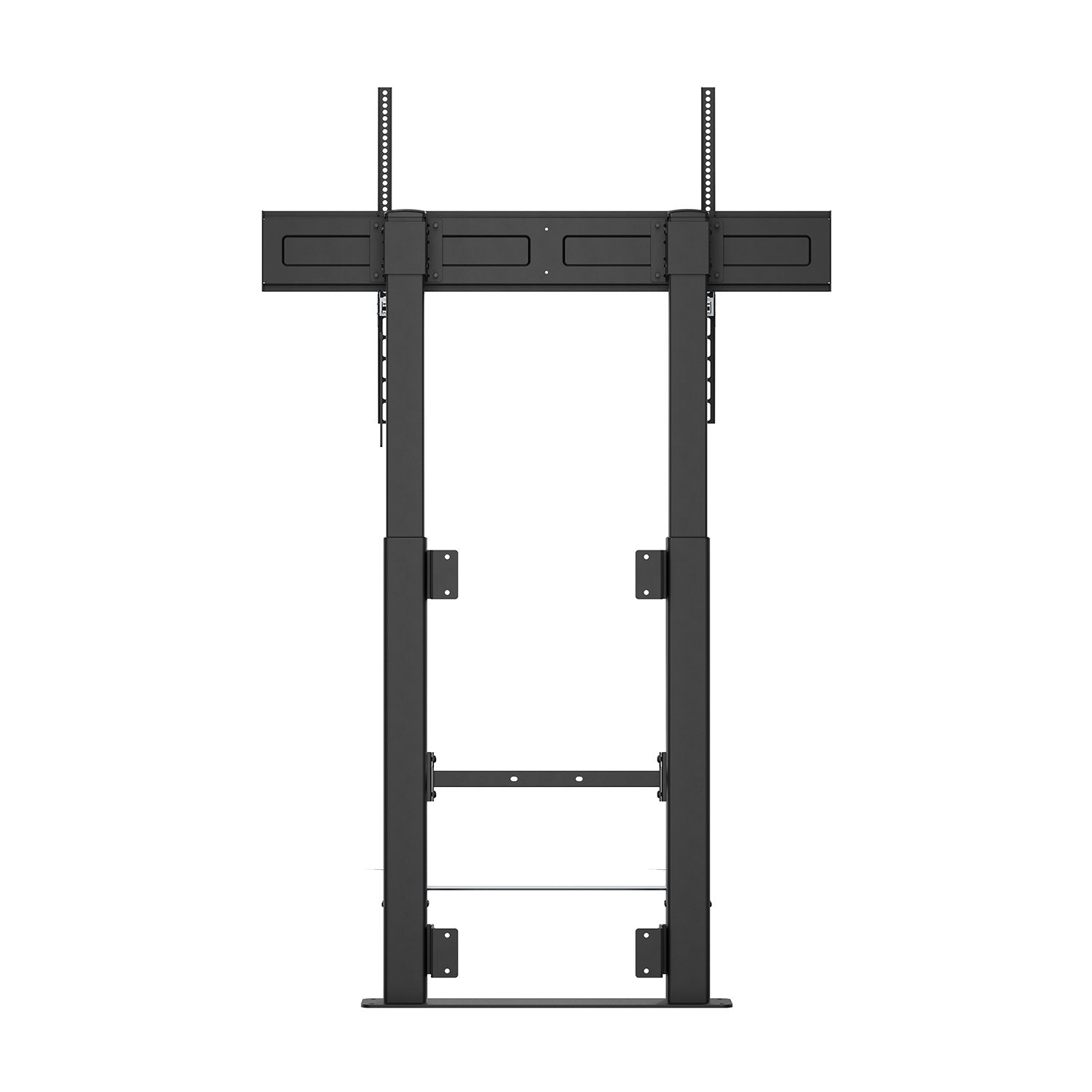 Aisens Soporte Suelo Con Manivela Y Fijacion A Pared, Tv 120kg De 60-100, Negro