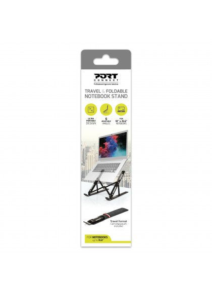 Port Designs 901107 Soporte Para Portátil 39,6 Cm (15.6") Negro