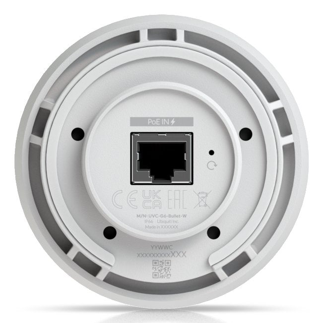 Ubiquiti G6 Bullet Bala (Forma) Cámara De Seguridad Ip Interior Y Exterior 3840 X 2160 Pixeles Techo/Pared/Poste
