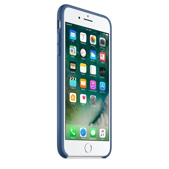 Apple Case Iphone 7 Plus Silicone Case Ocean Blue Mmqx2zm-A