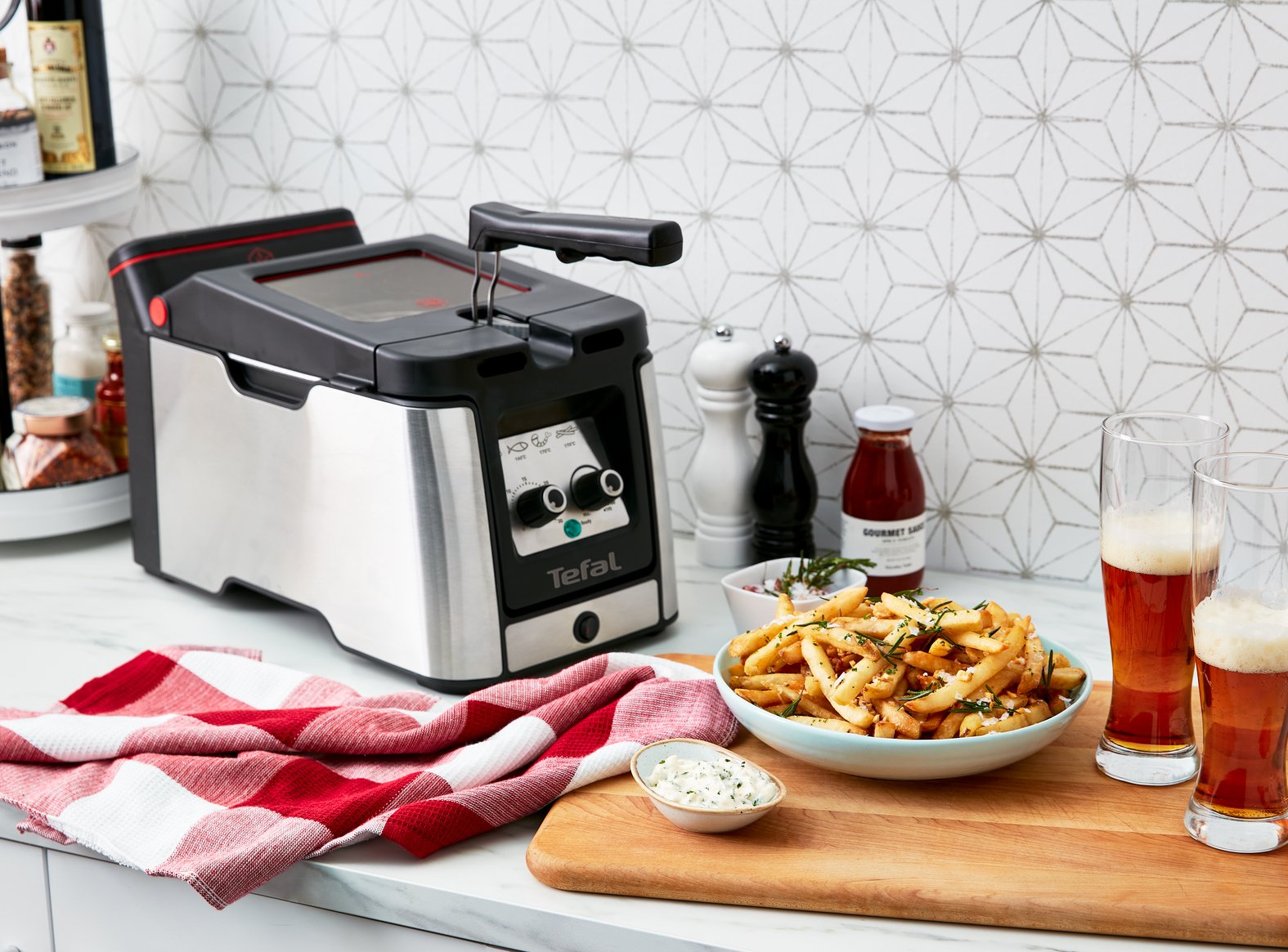 Freidora Tefal Clear Duo Fr600d