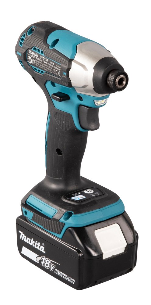 EAN 0088381738576 - Makita DTD157Z atornilladora de impacto con batería 1/4" 3000 RPM 140 Nm Negro, Verde 18 V imagen 7