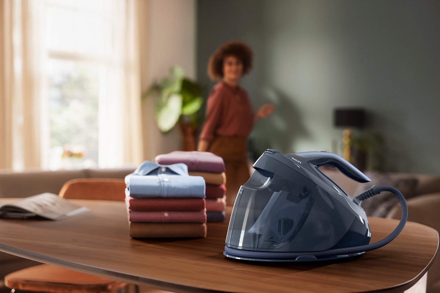 EAN 8720389001697 - Philips PSG7130/20 estación plancha al vapor 2100 W 1,8 L Suela SteamGlide Elite Gris imagen 9