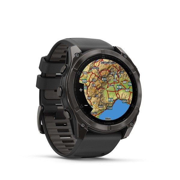 EAN 753759338206 - Garmin Fenix 8 3,56 cm (1.4") AMOLED 51 mm Digital 454 x 454 Pixeles Pantalla táctil Titanio Wifi GPS (sat imagen 3