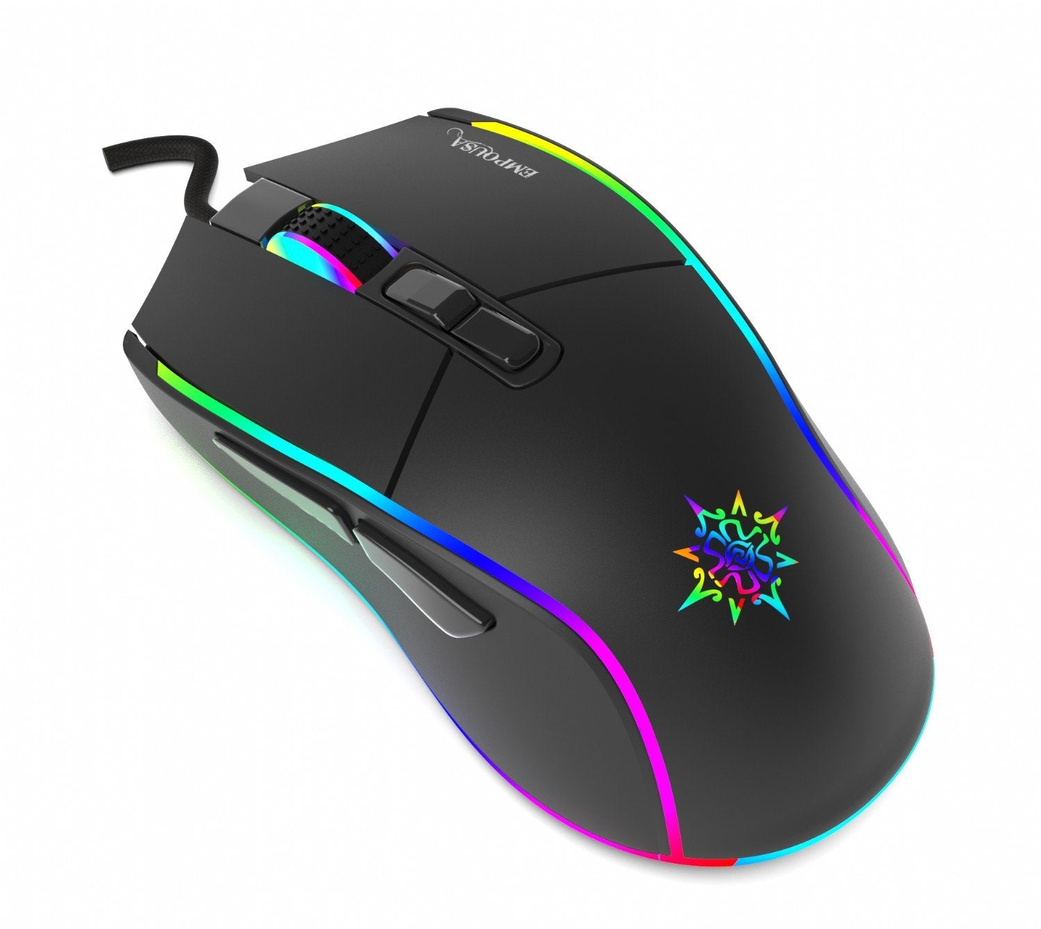 Raton Inca Img-Gt16   6400 Dpi, Rgb, 7 Tamen, Usb, Negro Retail
