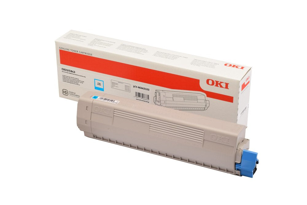 EAN 5031713066835 - OKI 46443103 cartucho de tóner 1 pieza(s) Original Cian imagen 1