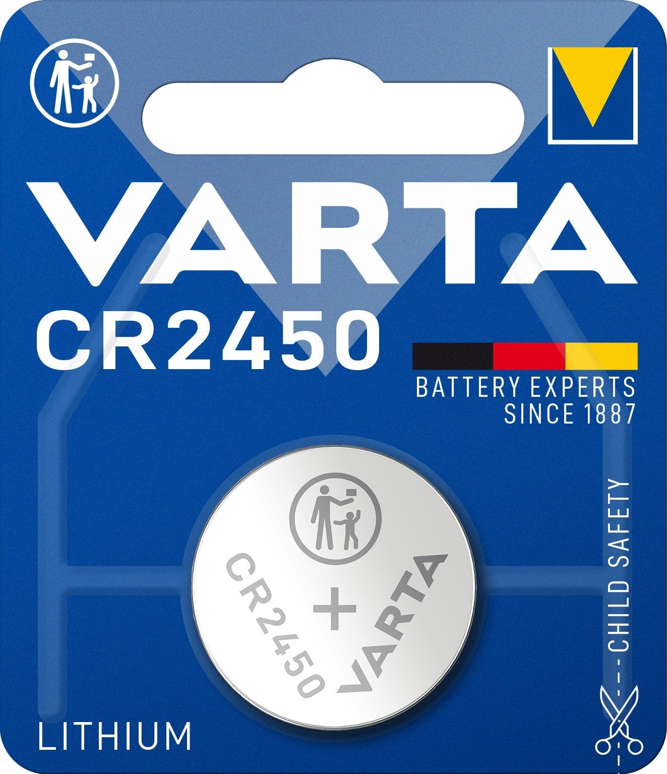 Pila Varta Cr2450  Blister 1 Uni
