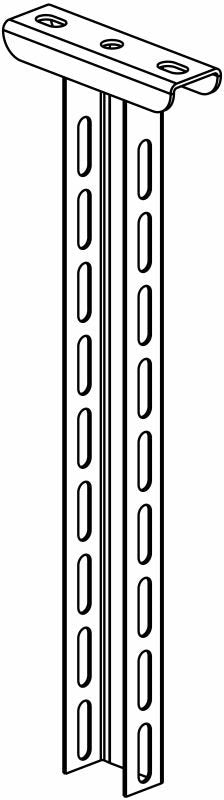 Legrand 348363 Stiel U55 300 7kn 270nm Tauchfeuerverzinkt