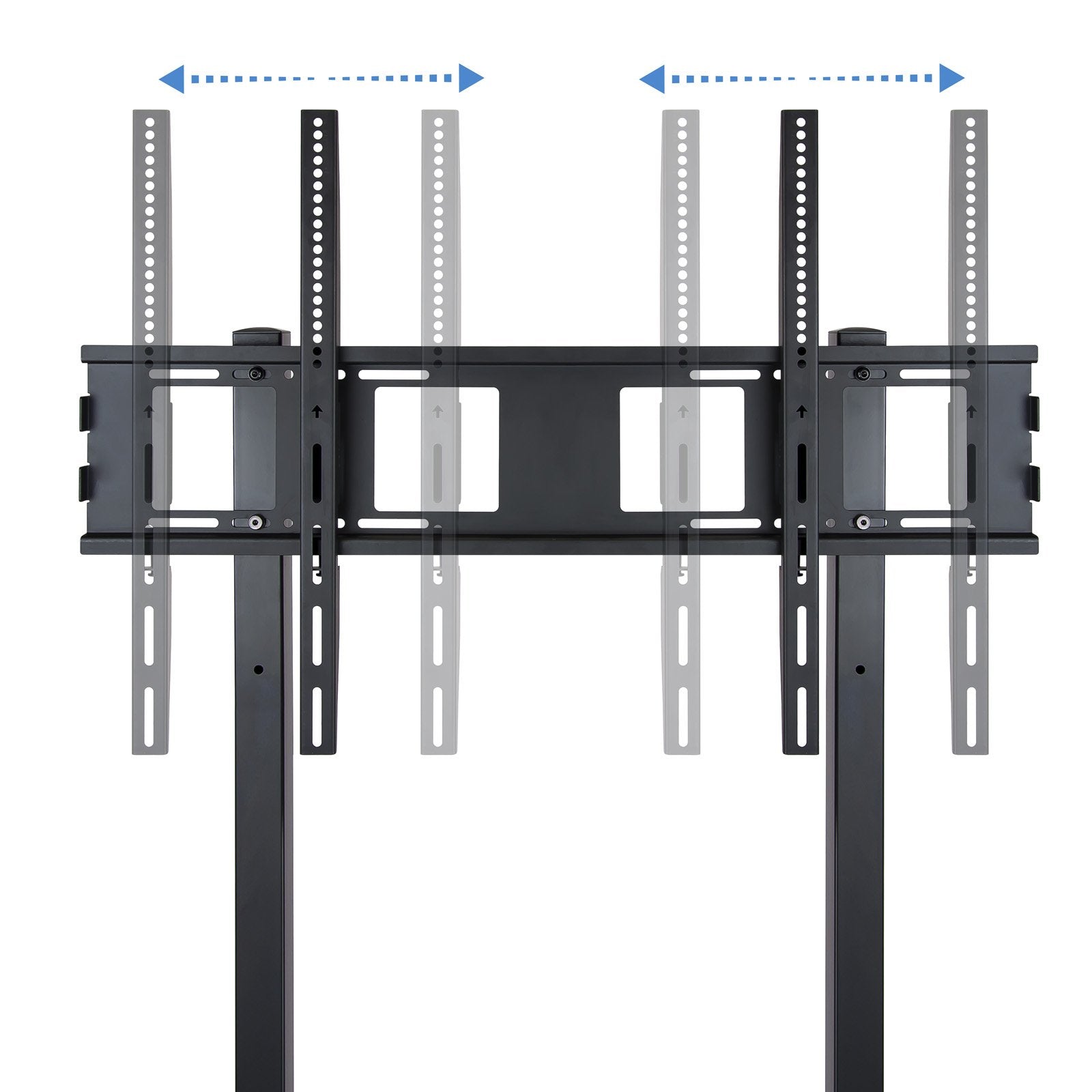EAN 8433281008427 - TooQ FS20100M-B soporte para monitor 2,54 m (100") Piso Negro imagen 6
