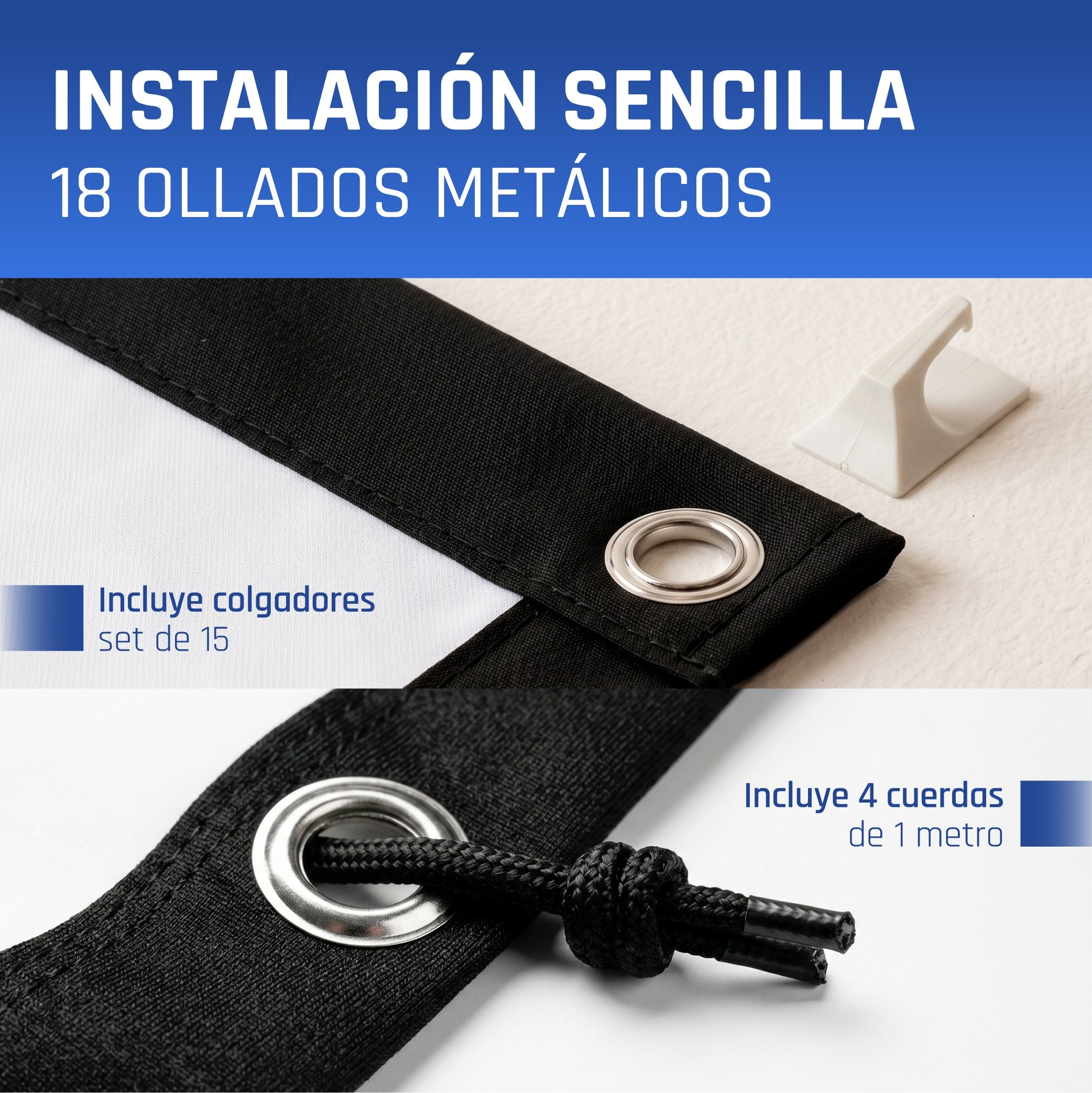 EAN 2528112316195 - iggual MP720p + ECO-COST 100" 120 lúmenes ANSI 720p (1280x720) Blanco imagen 9