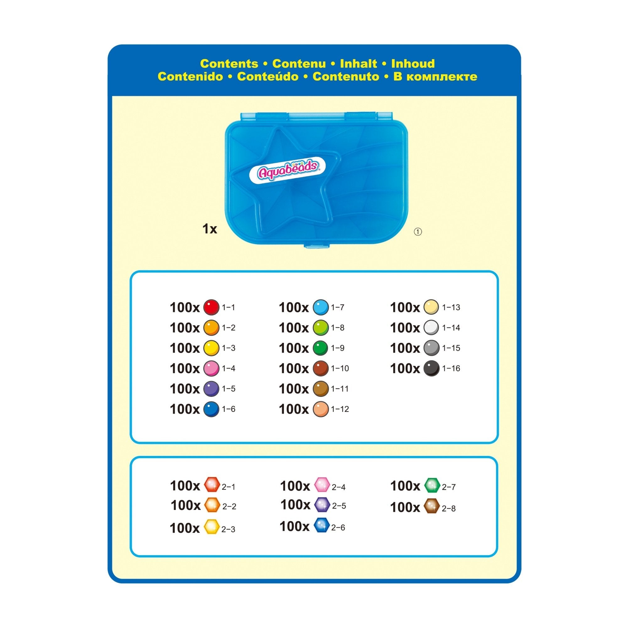 Epoch Aquabeads Maxi Nachfüllbox 31502