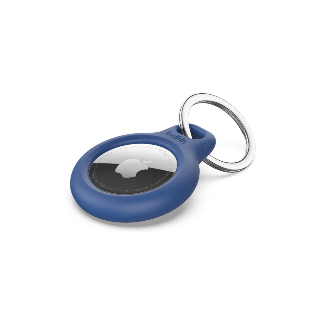 Soporte Seguro Con Llavero Belkin Para Apple Airtag Azul