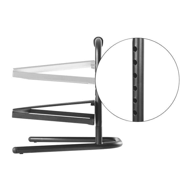 EAN 4052792048124 - LogiLink EO0007 soporte para el apoyo de pies Negro imagen 3