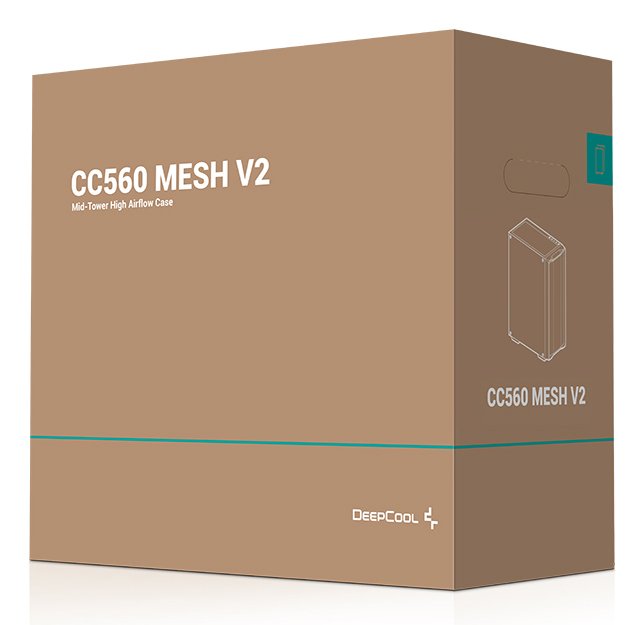 EAN 6933412774181 - DeepCool CC560 MESH V2 Midi Tower Negro imagen 12
