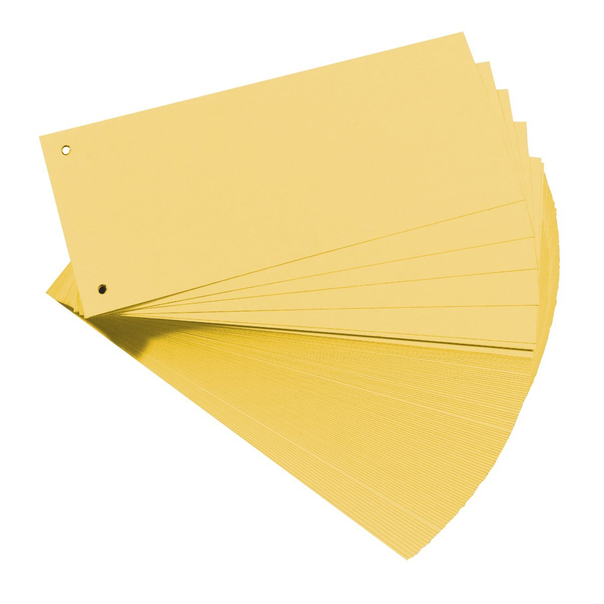Herlitz Tiras Divisorias Amarillas 100 Piezas