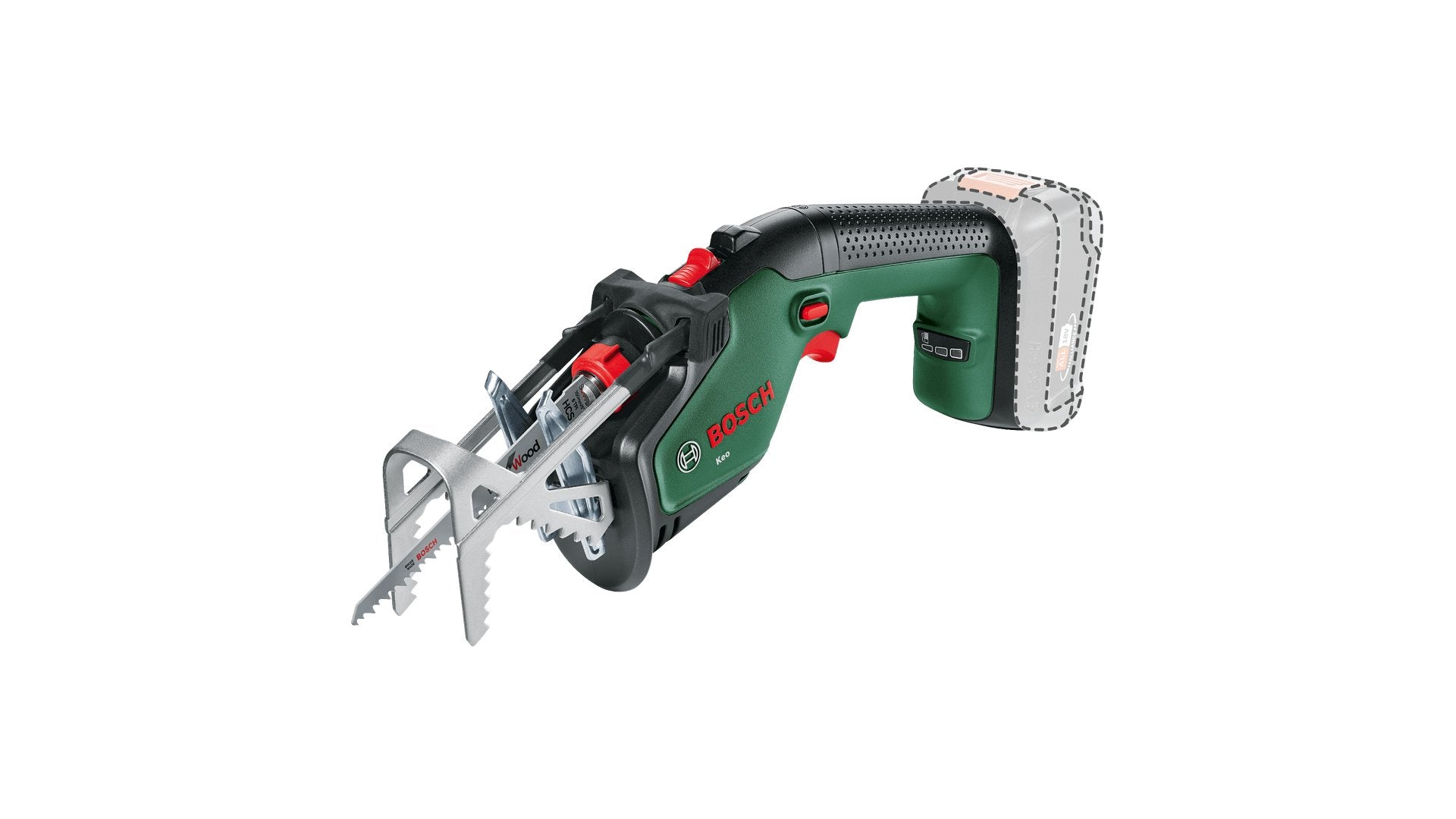 EAN 3165140925914 - Bosch Keo 2300 spm Negro, Verde, Rojo imagen 1