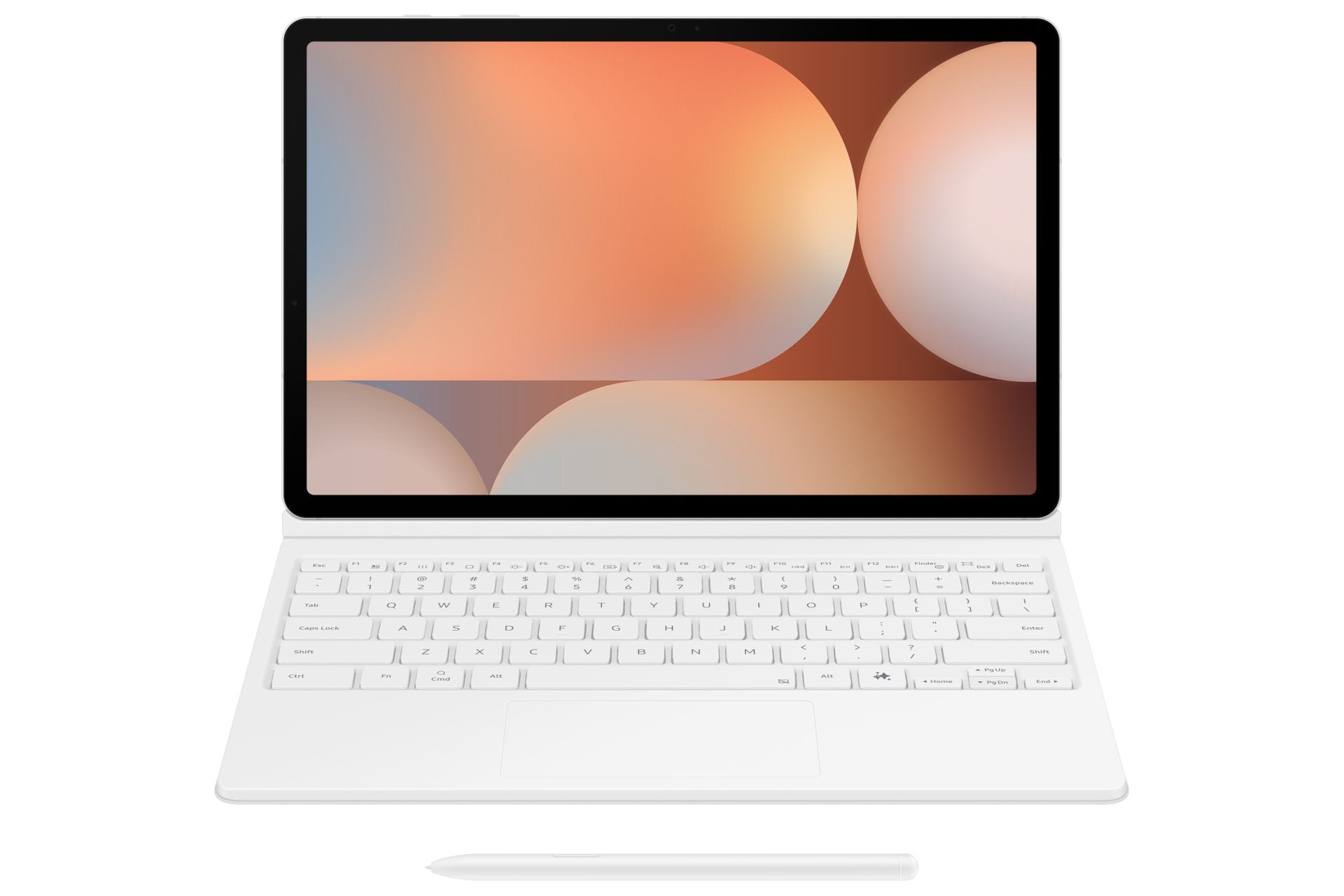 EAN 8806095759036 - Samsung EF-DX825 QWERTZ Alemán Pogo pin Blanco imagen 9