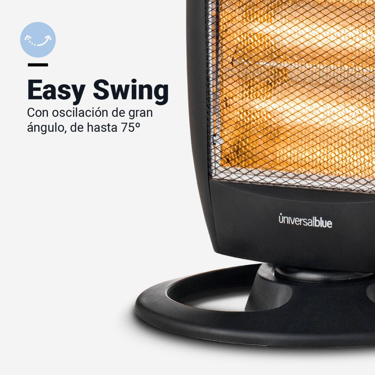 Calefactor Halogeno 1200w Universalblue Paraíso 2020 497-Uch91000-21