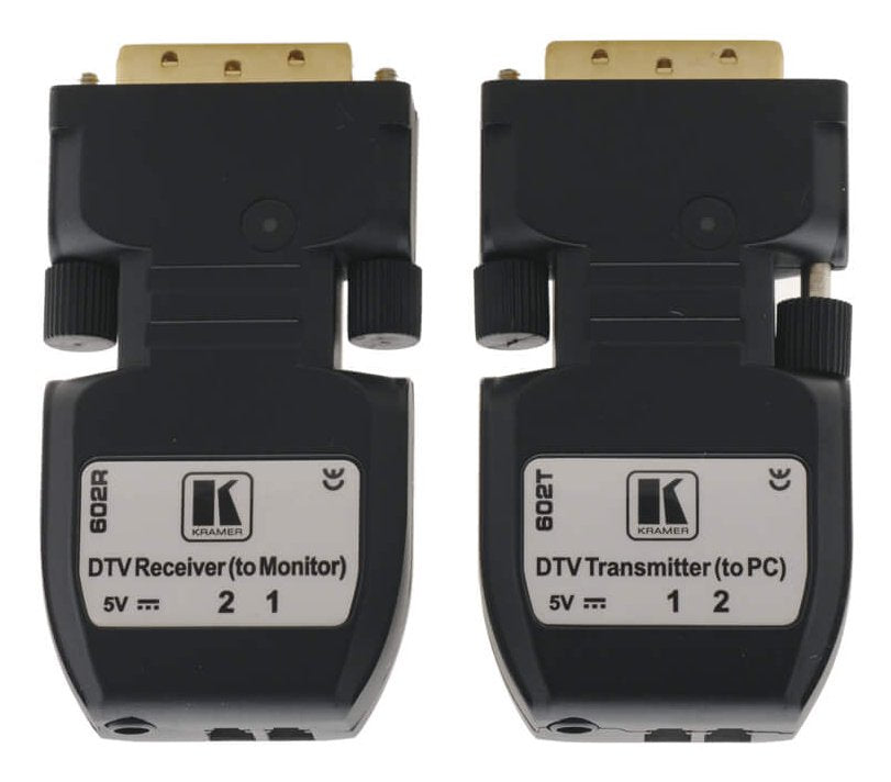 EAN 7291063039776 - Kramer Electronics 602R/T Transmisor y receptor de señales AV Negro imagen 1