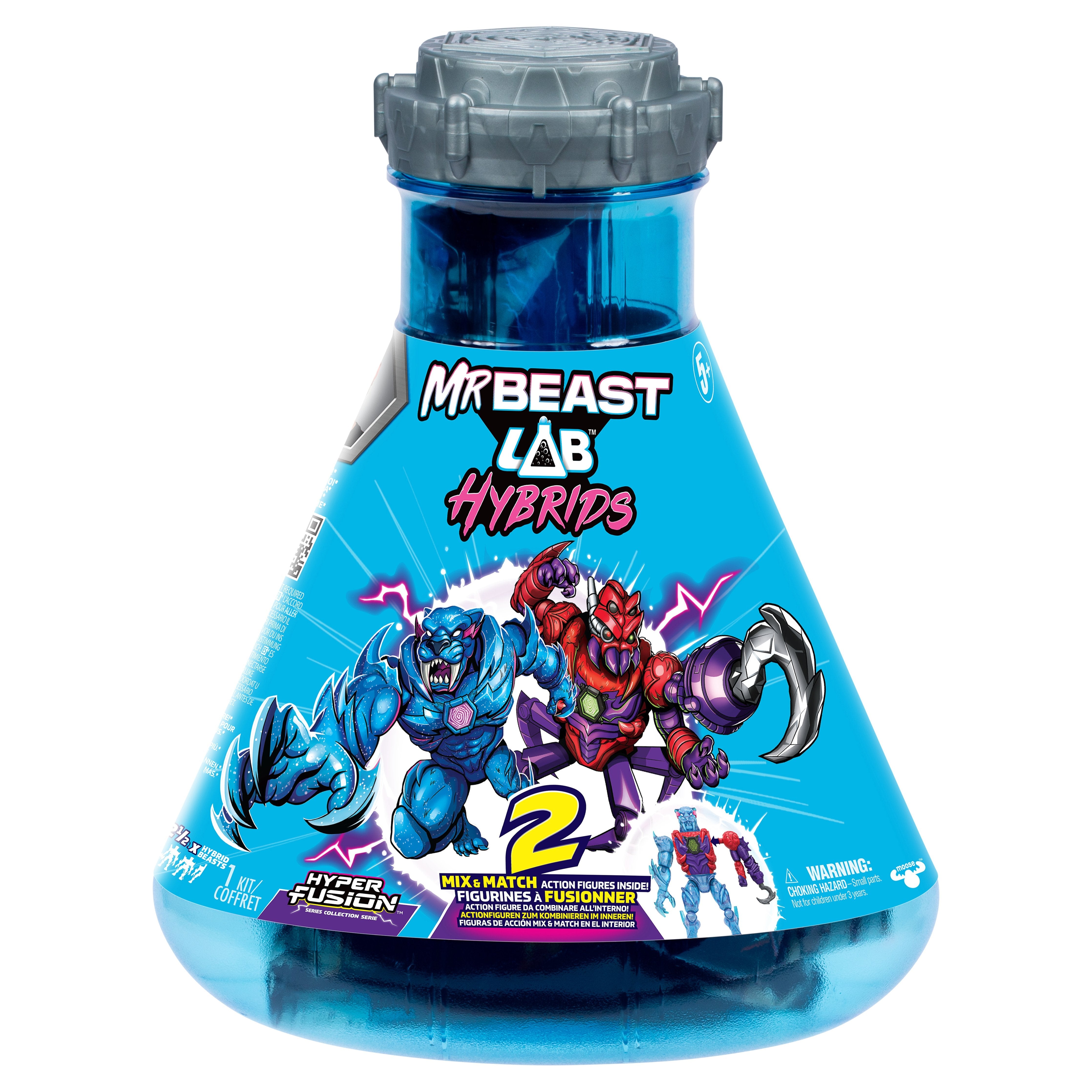 Moose Toys Ltd. Mrbeast Lab Hybrids 2 Pack (Multipack) - Ast 1 (Sortierter Artikel) 24904