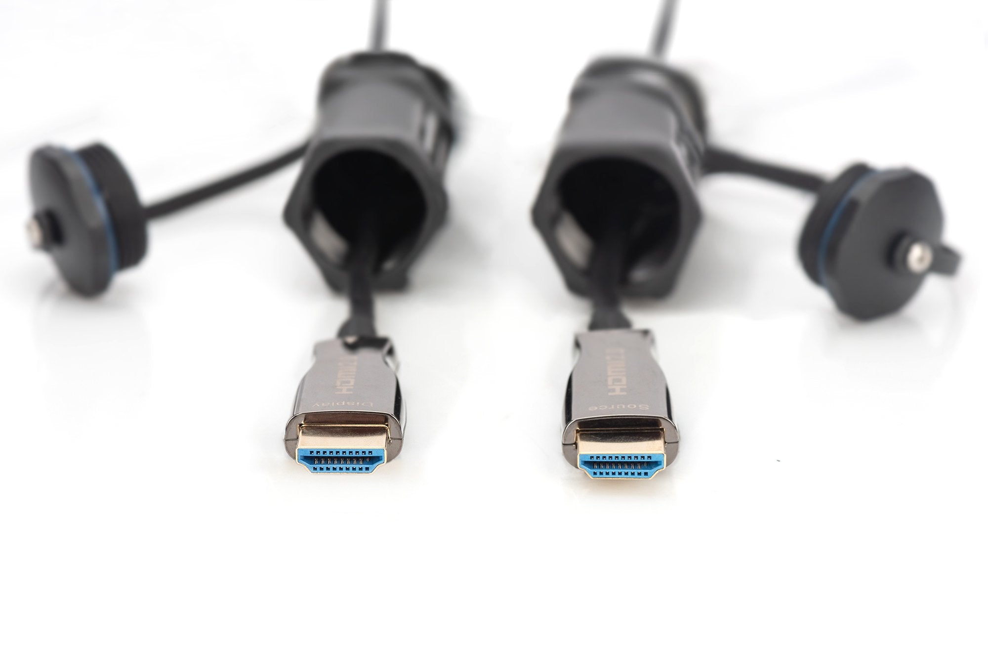 Digitus Hdmi Aoc Blindado M/M Ip68 4k 30m Negro