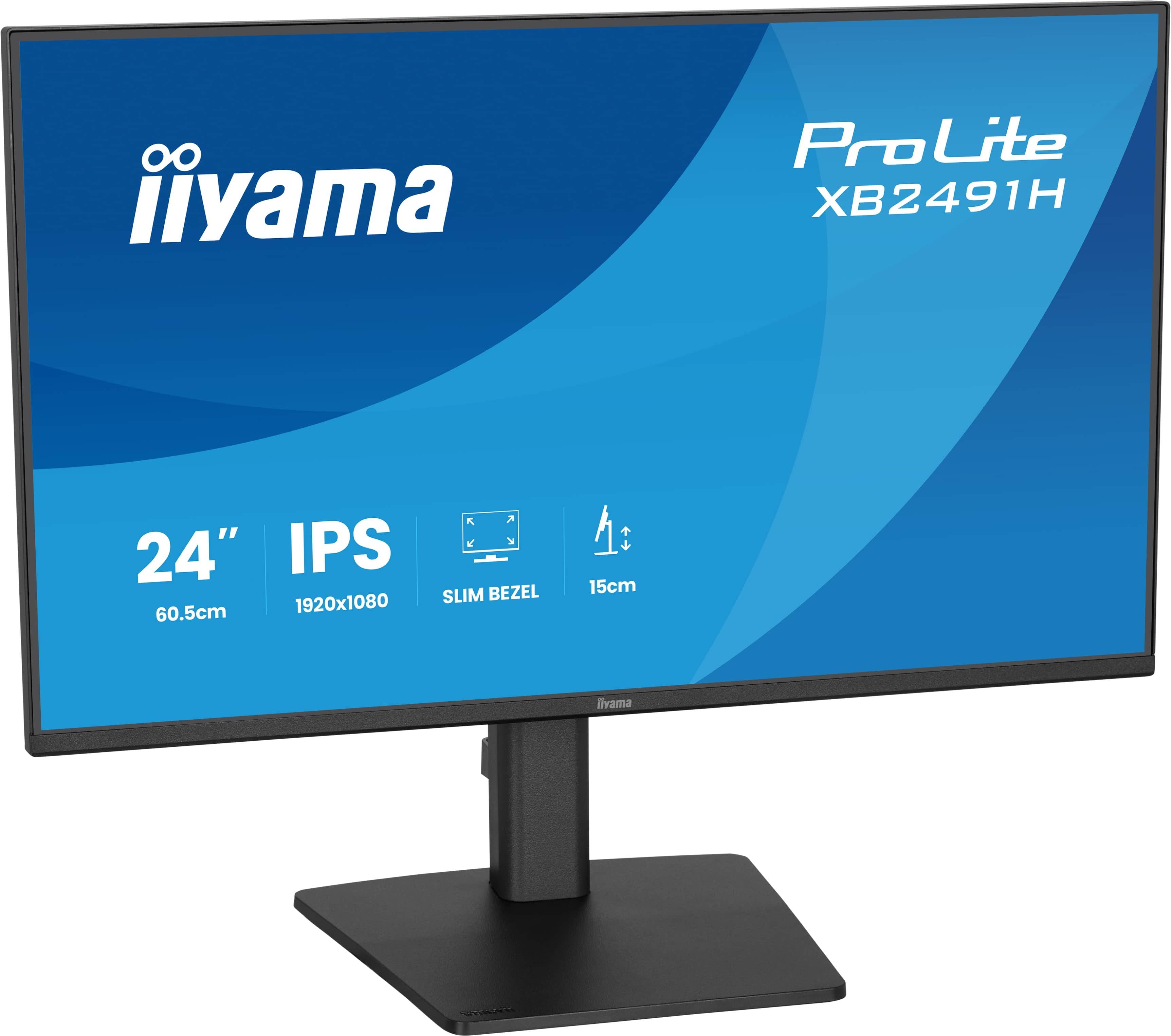Monitor Iiyama  23,8" Xb2491h-B1 16:9 Hdmi+Dp Ips