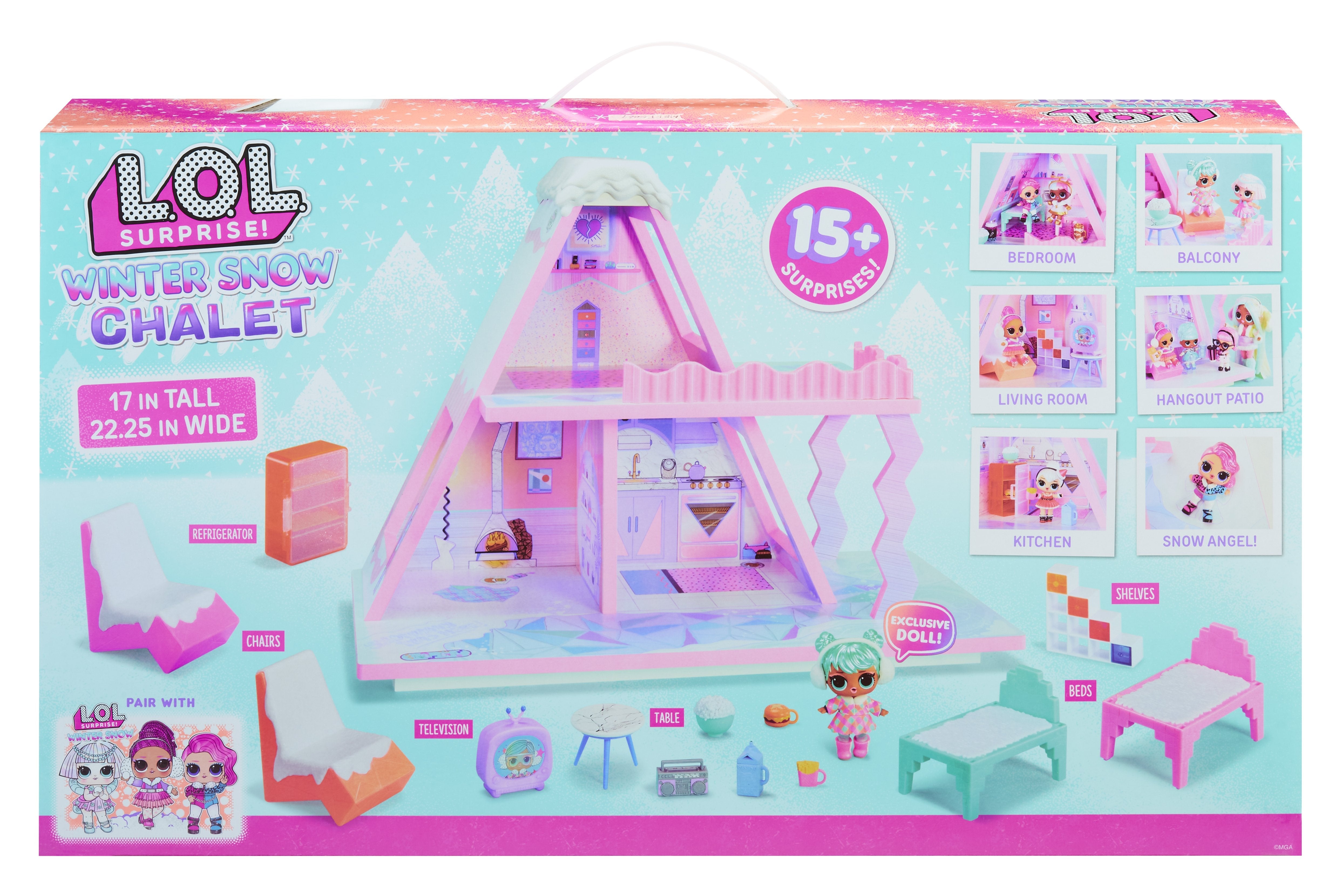 EAN 0035051427735 - L.O.L. Surprise! Winter Snow Chalet imagen 12