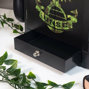 Soporte Para Accesorios De Taquilla Para Juegos Halo - Logotipo De La Unsc