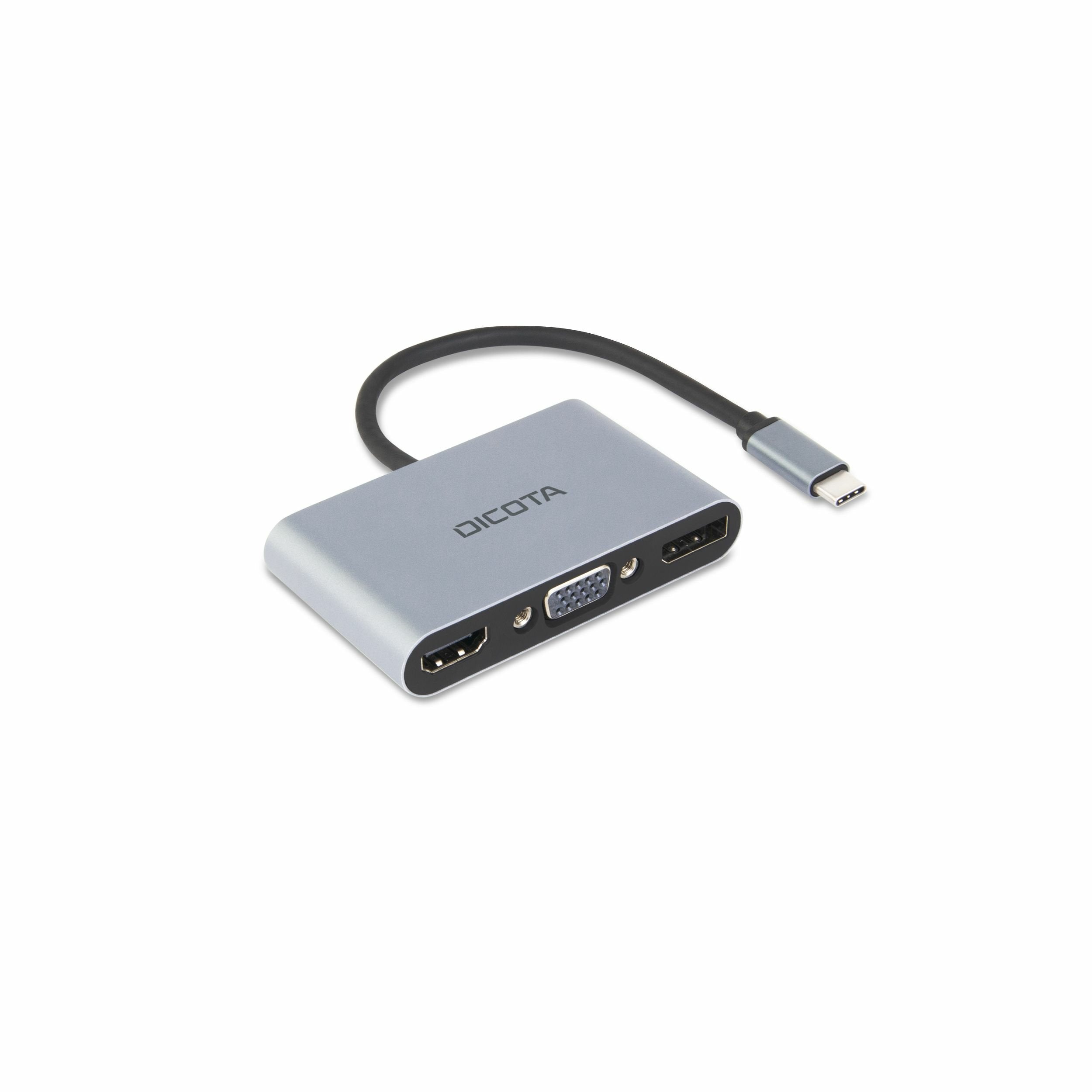 Dicota Usb-C Portable 5-In1 Docking Mation 4k Hdmi Dp Pd