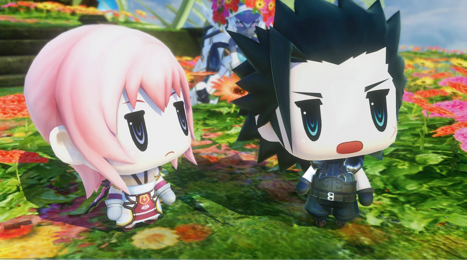 Juego World Of Final Fantasy Maxima Code In A Box Switch