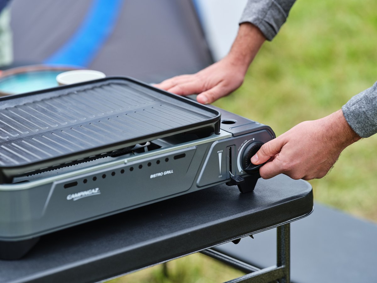 Plancha  Campingaz Bistro , 2 Kw, Para Cp 250 2197182 Gris