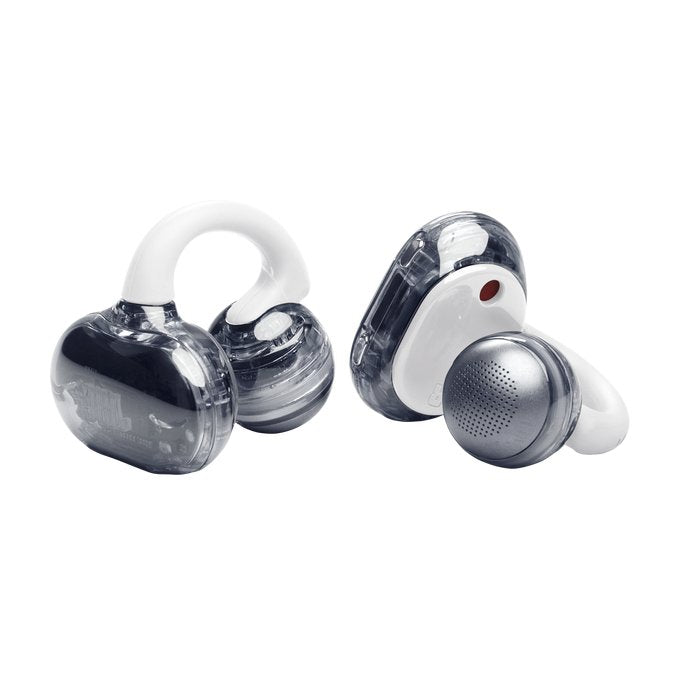 Jbl Soundgear Clips Tws Open-Ear-Kopfhörer, Ip54, Ghost Blanco