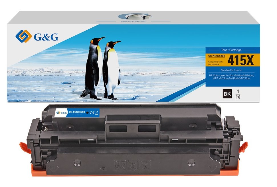 G&G Xl-Toner Compatible Con Hp 415x W2030x