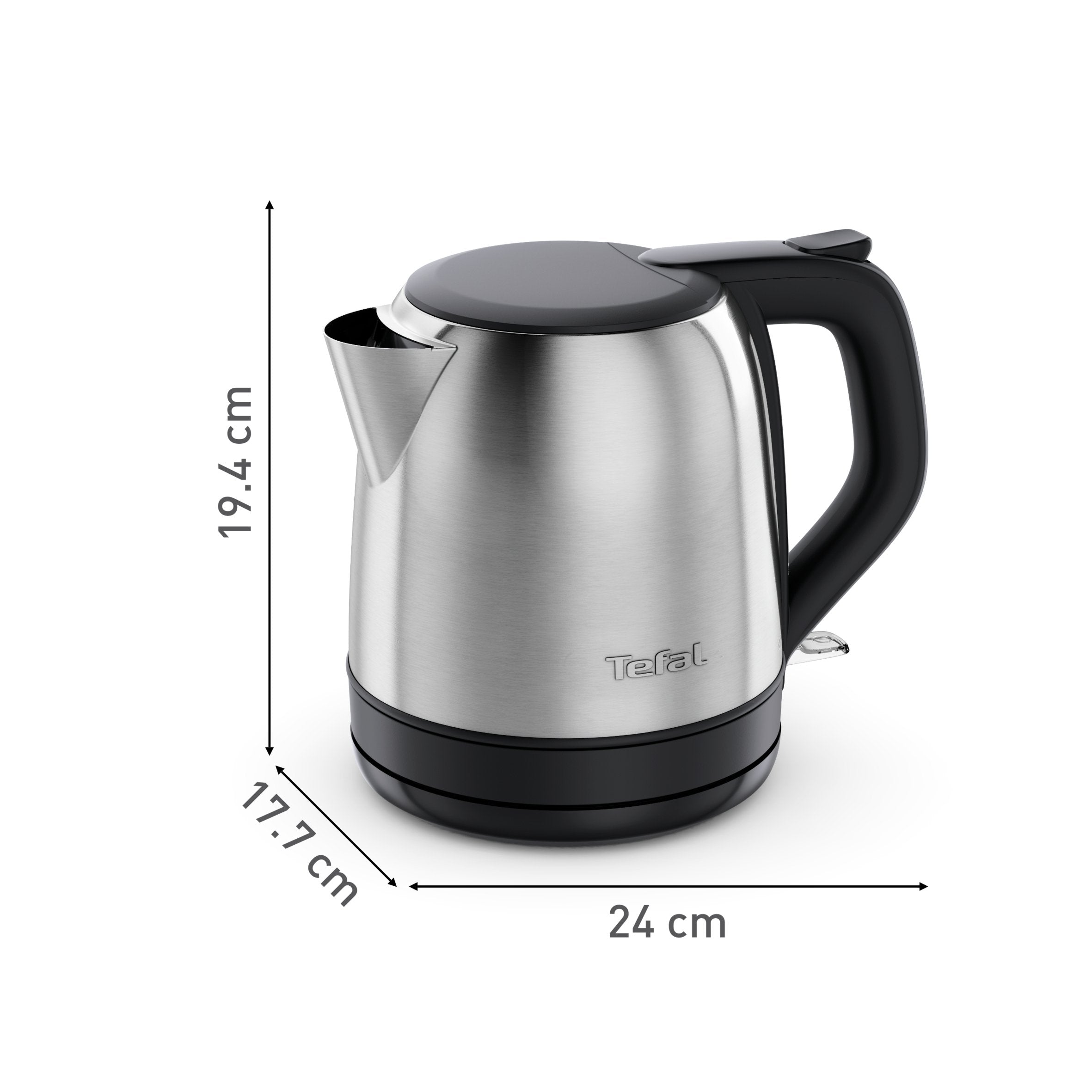 Tefal Ko5s2de Subito (Edelstahl/Negro, 2.400 Watt, 1 Liter) Ko5s2de