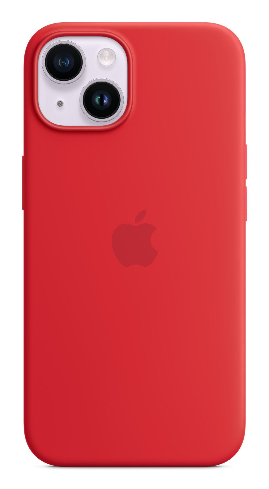 Funda De Silicona Apple Con Magsafe, Funda Para Móvil Roja, Iphone 14 Mw5u3zm/A