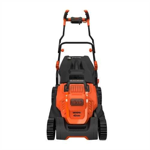 Cortacésped Black+Decker Bemw481bh Corriente Alterna Negro, Naranja Naranja/Negro