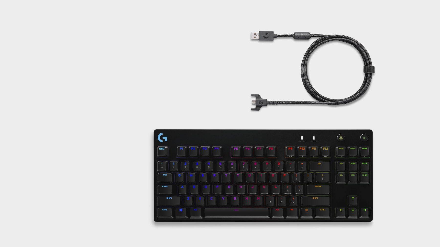 EAN 5099206087170 - Logitech G 920-009426 teclado Juego USB Inglés Negro imagen 4