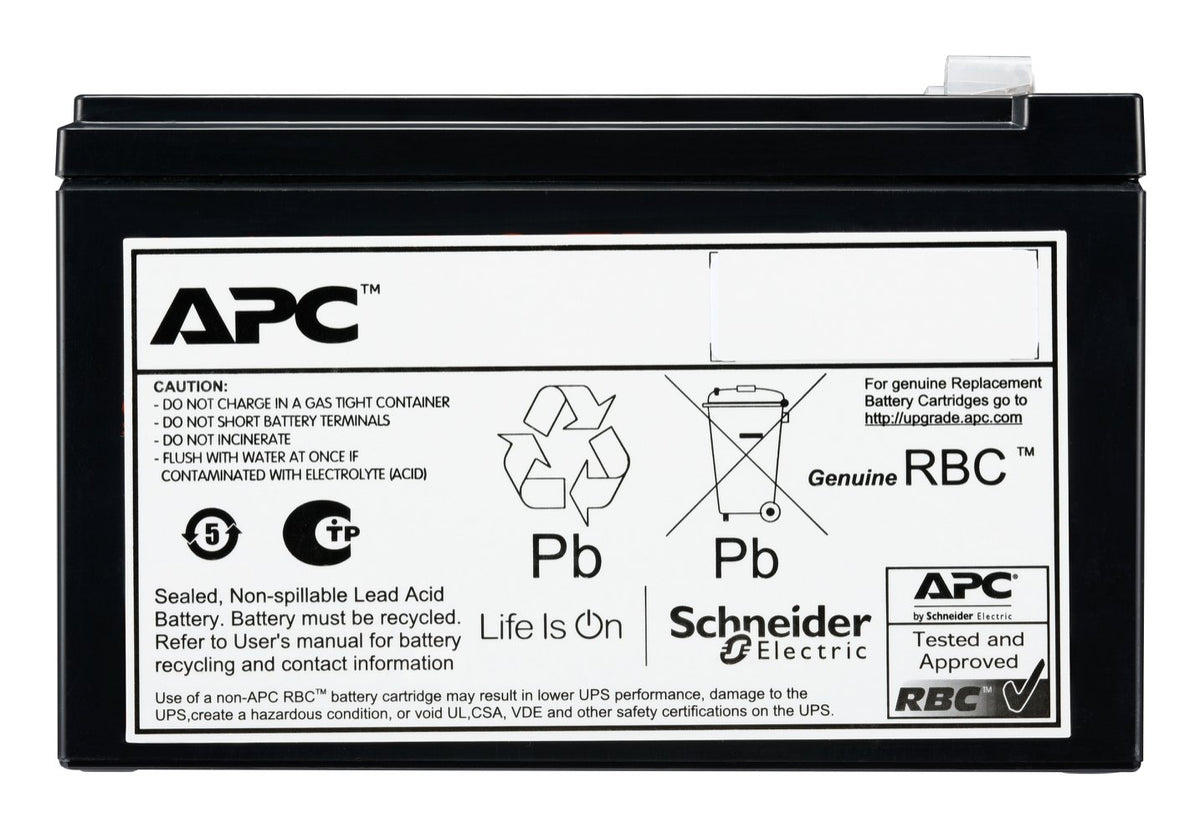 EAN 0731304451051 - APC APCRBCV203 batería para sistema ups 24 V 9 Ah imagen 1